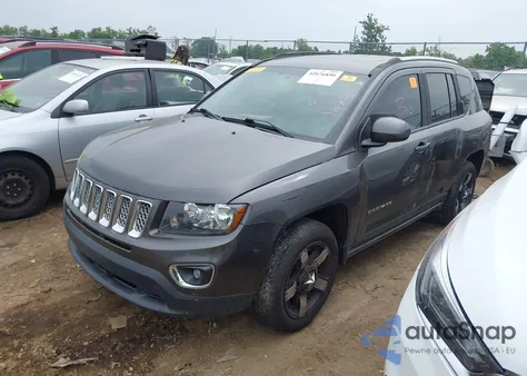 2015 Jeep Compass High Altitude Edition z USA, uszkodzony, nr VIN 1C4NJDEB9FD105951